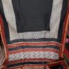 handblock print silk sarees (red printed pattern)