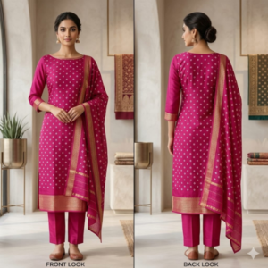 handblock print chanderi silk (pink) (copy)