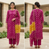 handblock print chanderi silk (pink with white dot ) (copy)