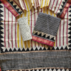 handblock print chanderi silk (black with yellow) (copy)