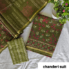 handblock print chanderi silk (vibrant green) (copy)