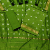 handblock print chanderi silk (navy blue floral) (copy)