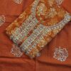 muslin dress material (blue) (copy)