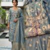 muslin dress material (blue) (copy)