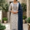 muslin dress material (blue) (copy)