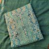 muslin dress material (blue)