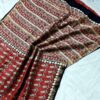 handblock print silk sarees