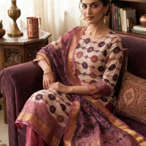 NEW ARRIVALS handblock print silk