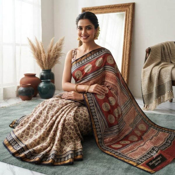handblock print silk sarees handblock print silk sarees