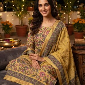 NEW ARRIVALS handblock print silk
