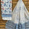 handblock print mul cotton dupatta