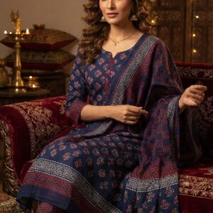 NEW ARRIVALS handblock print mul cotton dupatta