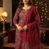 handblock print mul cotton dupatta