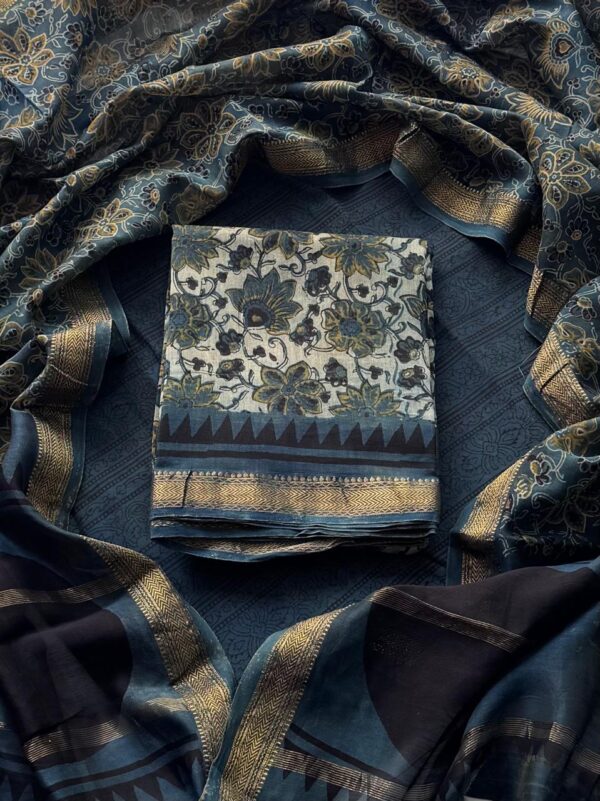 handblock print silk