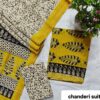 handblock print silk