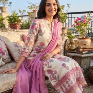 NEW ARRIVALS handblock print silk