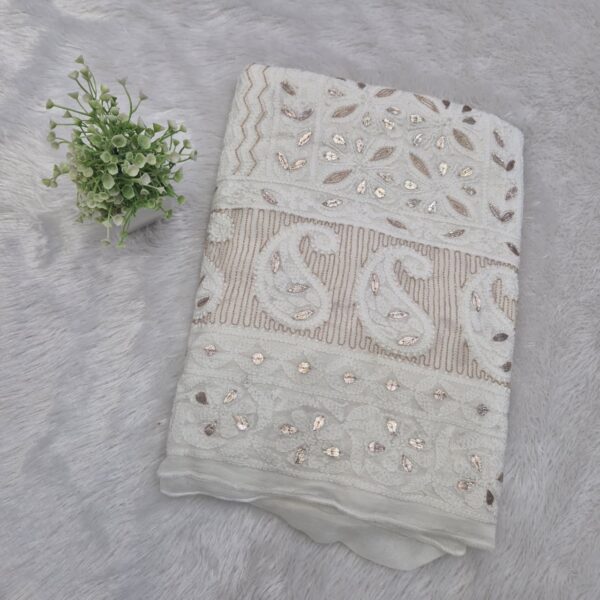 lucknowi dress material