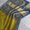 handblock print silk sarees