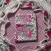 handblock print with chiffon dupatta