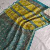handblock print silk sarees