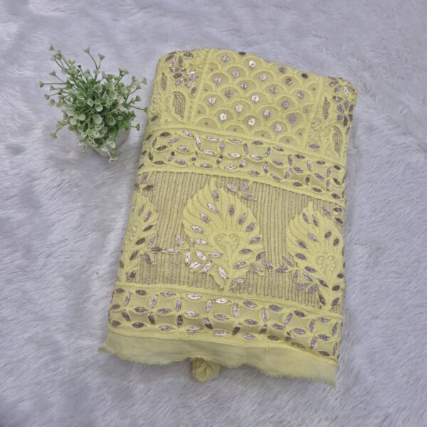 lucknowi dress material lucknowi dress material