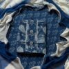 handblock print with chiffon dupatta