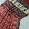 handblock print modal saree