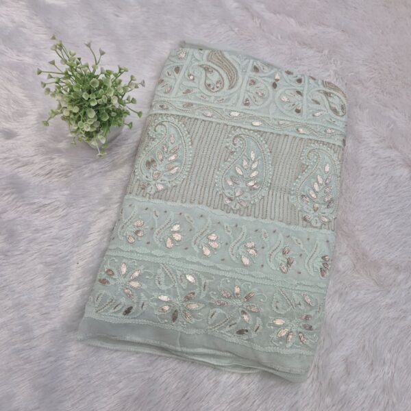 lucknowi dress material lucknowi dress material
