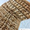 handblock print modal saree