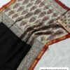 handblock print silk sarees