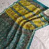 handblock print silk sarees