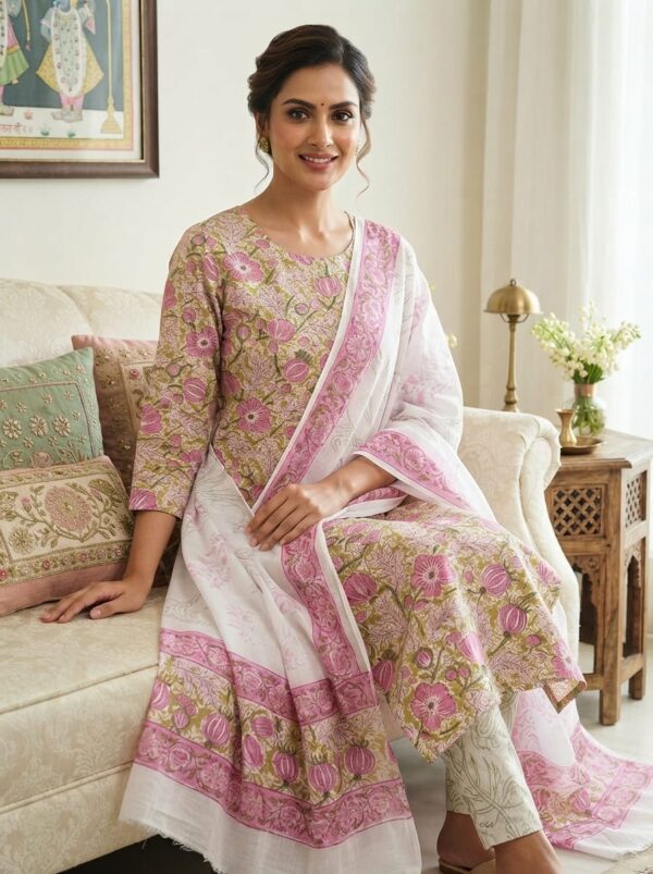 handblock print mul cotton dupatta handblock print mul cotton dupatta