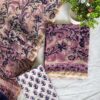 handblock print silk