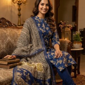 NEW ARRIVALS handblock print silk