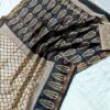 handblock print silk sarees