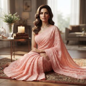 NEW ARRIVALS lucknowi saree