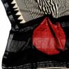 handblock linen saree