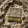 handblock print silk