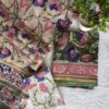 handblock print silk