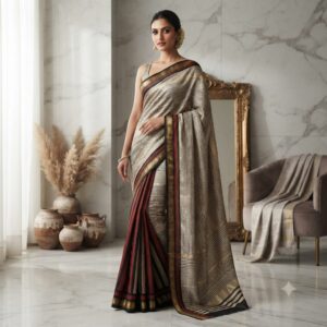 NEW ARRIVALS handblock print silk sarees